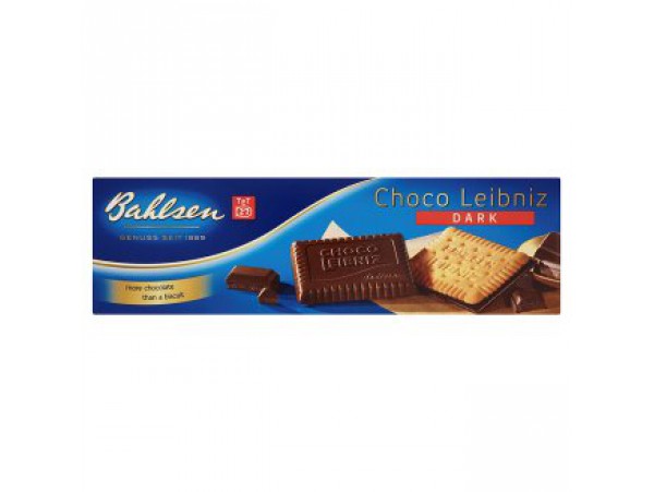 Bahlsen Choco печенье в горьком шоколаде 125 г